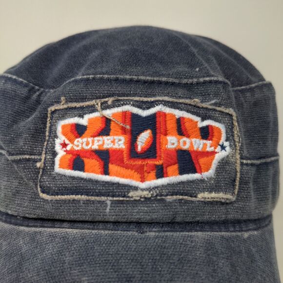 Reebok Women's Super Bowl XLIV Cadet Cap Hat Blue Adjustable Strapback - Picture 4 of 12